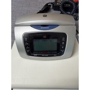 GE 29297GE3-A AM/FM Dual Alarm Clock Radio with Corded Telephone and Caller ID